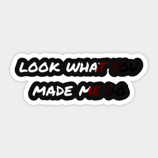 Made You Look Sticker for Sale by alhern67