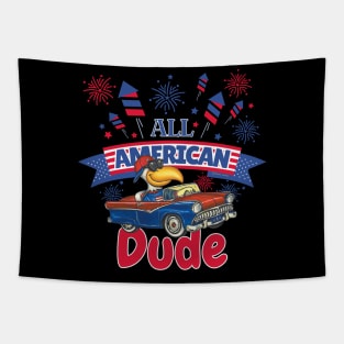 All American Dude Tapestry