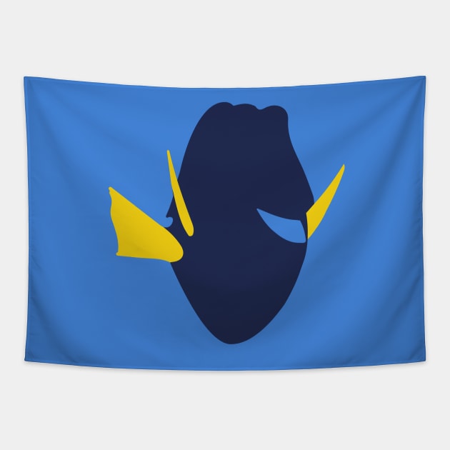 Minimalist Dory Tapestry by PWCreate