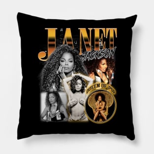 Janet Jackson Vintage Tour Concert Pillow