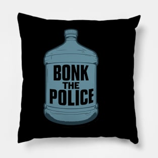 bonk the police Funny Watter Bottle Pillow