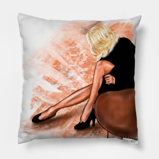 Marlene Dietrich Pillow