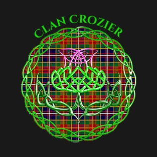 Crozier Scottish Tartan Celtic Thistle T-Shirt