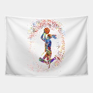 Basketball girl Tapestry