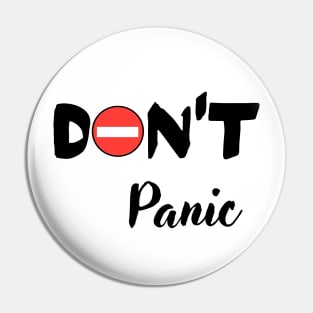 Don´t panic Pin