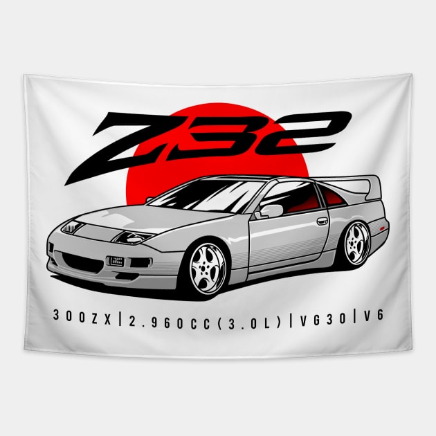 NISSAN 300ZX / Z32 Tapestry by celengan