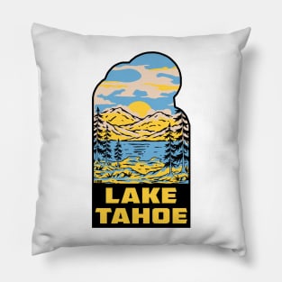 Lake Tahoe California CA Nevada NV Pillow