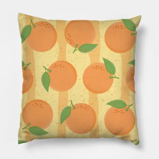 Bouncing Oranges Pillow