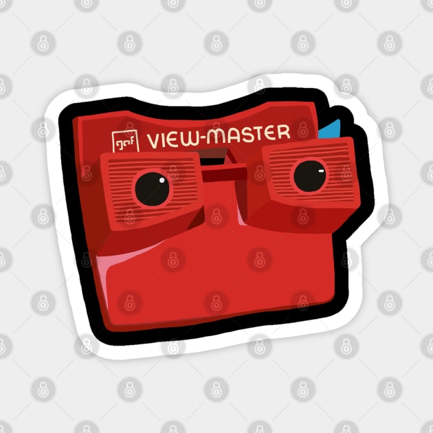 Toy Viewmaster Magnet by ElviaMontemayor