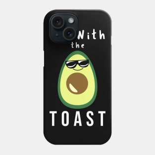Avocado With Toast Halloween Costume T-Shirt, Funny Couple Matching Phone Case