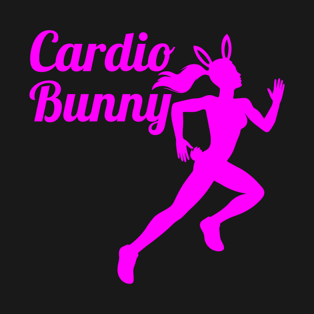 Cardio Bunny - Running Gym Workout Fitness by fromherotozero
