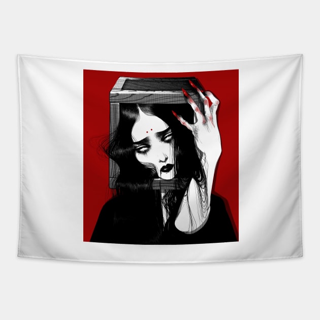 Claustrophobia Tapestry by MaliceGhoul