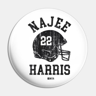 Najee Harris Pittsburgh Helmet Font Pin