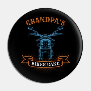 Grandpa's Biker Gang Father's Day Pin