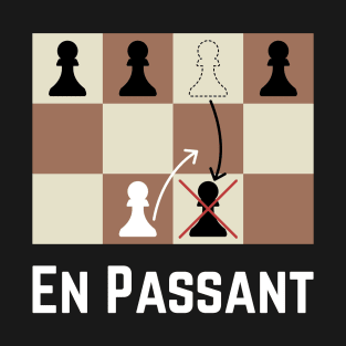 En Passant Chess Move T-Shirt