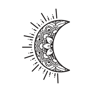 Half Moon Doodle T-Shirt