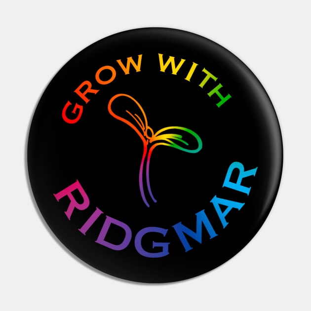 Ridgmar sticker Pin by Brontysaurus