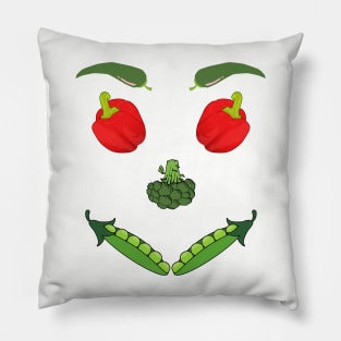 Vegan Face2 Pillow