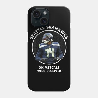 DK METCALF - WR - SEATTLE SEAHAWKS Phone Case