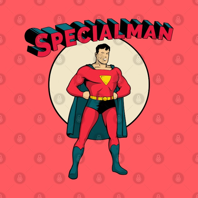 Special Man Hero by tvshirts