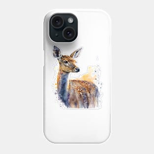 Doe Watercolour Phone Case