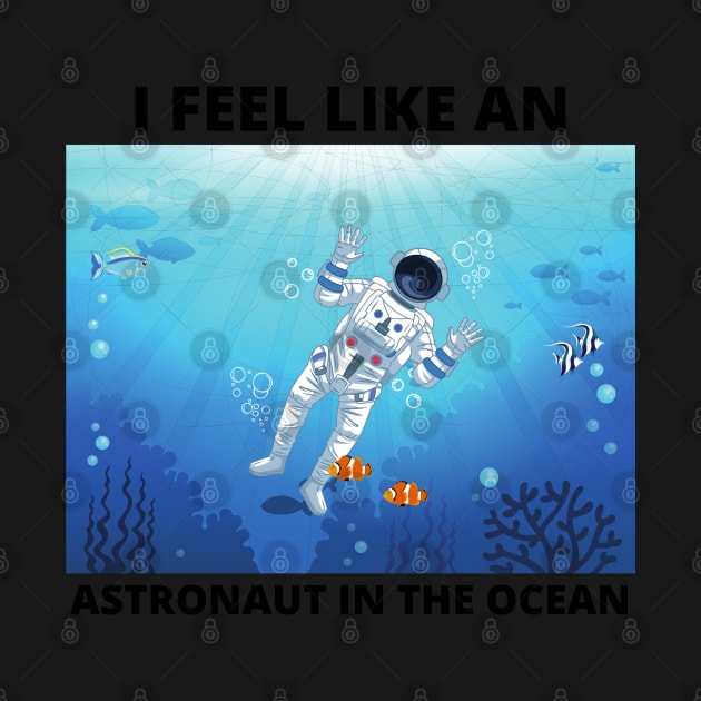 Astronaut in the Ocean by Starcat31
