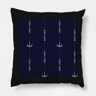 Pew Pew Pinstripe Pillow