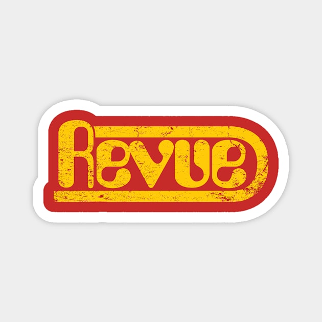 Revue Records Magnet by MindsparkCreative