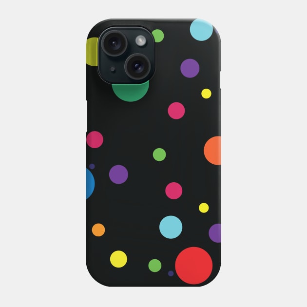 Colorful circles Phone Case by Metwalli