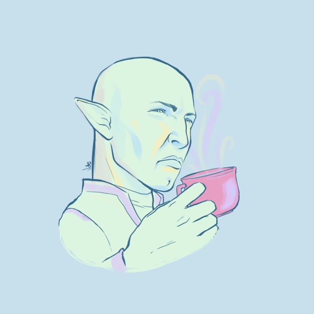 Solas greatly disapproves by cute-ellyna