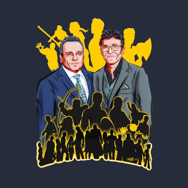 Joe & Anthony Russo - An illustration by Paul Cemmick by PLAYDIGITAL2020