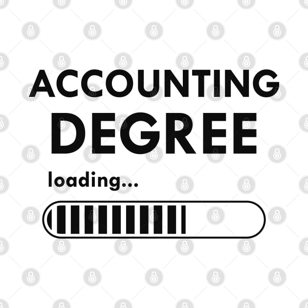 Accounting Degree Loading by KC Happy Shop