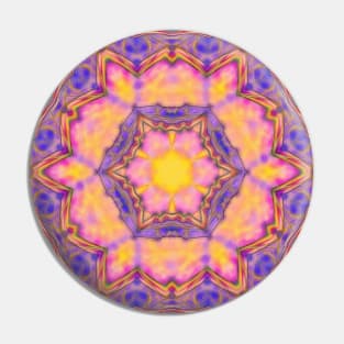 Delicate kaleidoscope in the colors of summer Pin