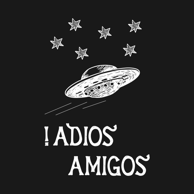 Adios amigos / So long t-shirt by Diffie