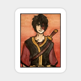 The Last Paintbender: Zuko Art Nouveau Magnet