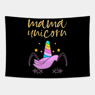 Mama Unicorn Tapestry