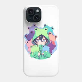 Group of Cute Pet Frogs! Phone Case