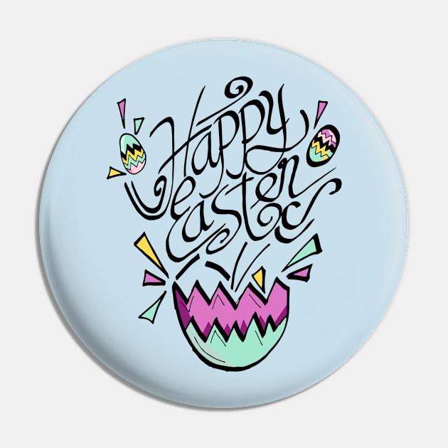 Happy Easter Pin by herubintang