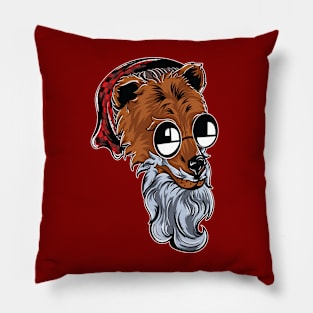 Hip Kodiak Bear Pillow