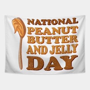 National Peanut Butter and Jelly Day Tapestry