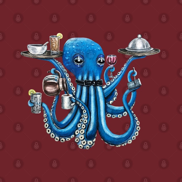 "OctoServer" - OctoKick collection by GardenPartyArt