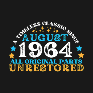 A timeless classic since August 1964. All original part, unrestored T-Shirt