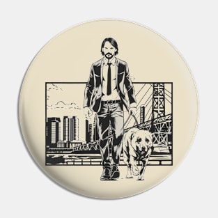 John Wick (bridge) Pin