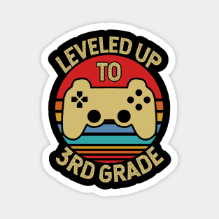 Leveled Up To 3rd Grade Video Game Lover Magnet