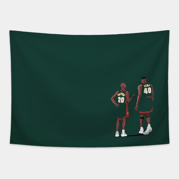 Sonics Legends Tapestry by dbl_drbbl