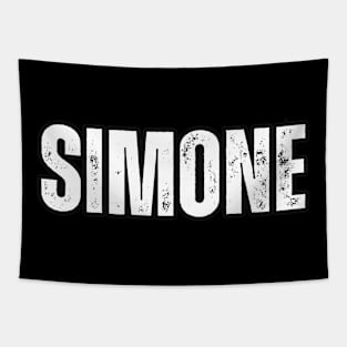Simone Name Gift Birthday Holiday Anniversary Tapestry