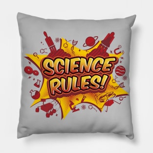 Science Rules! Pillow