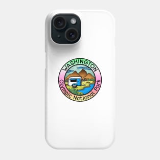 Olympic National Park Washington Camping Camper Phone Case