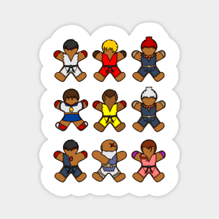 Street Fighter Shotokan Cookies Magnet