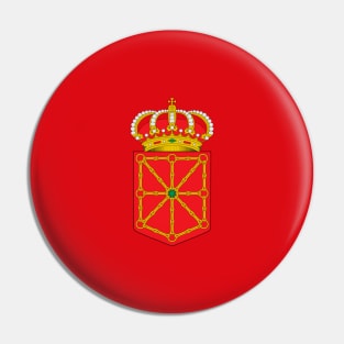 Flag of Navarre, Spain Pin